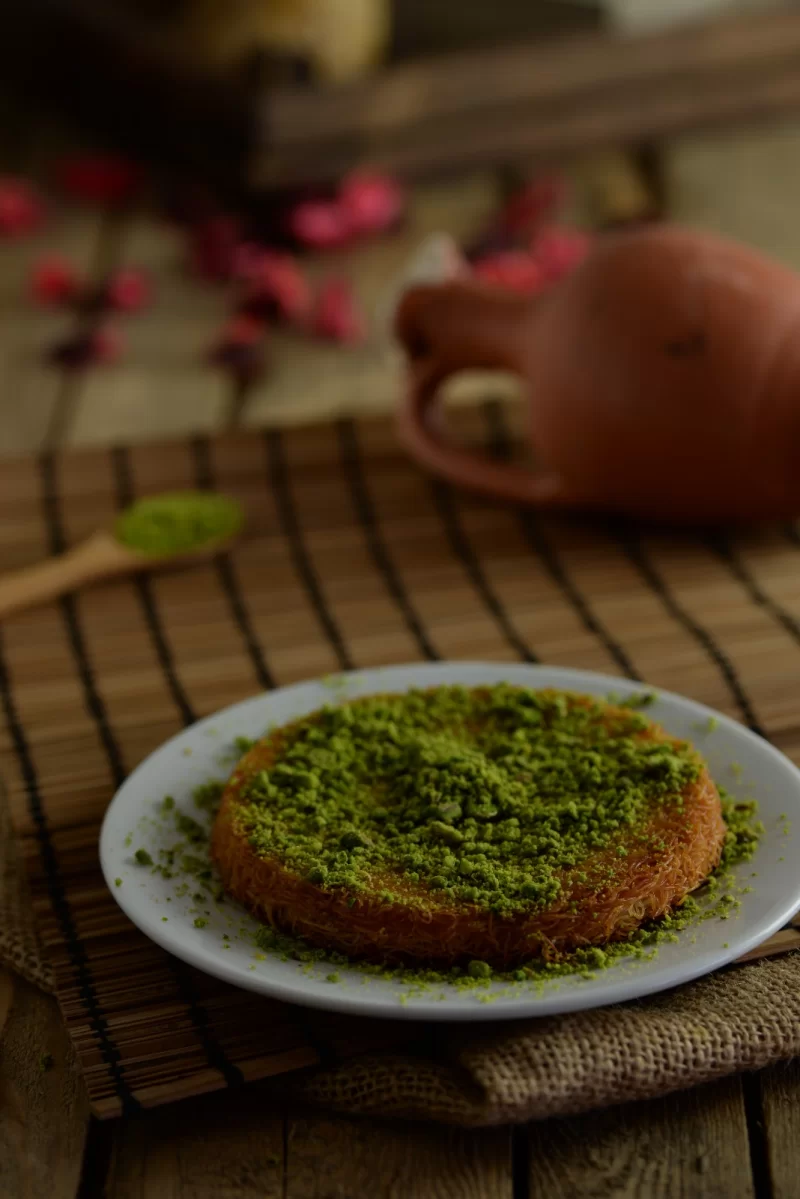 KUNAFA WITH PISTACHIO